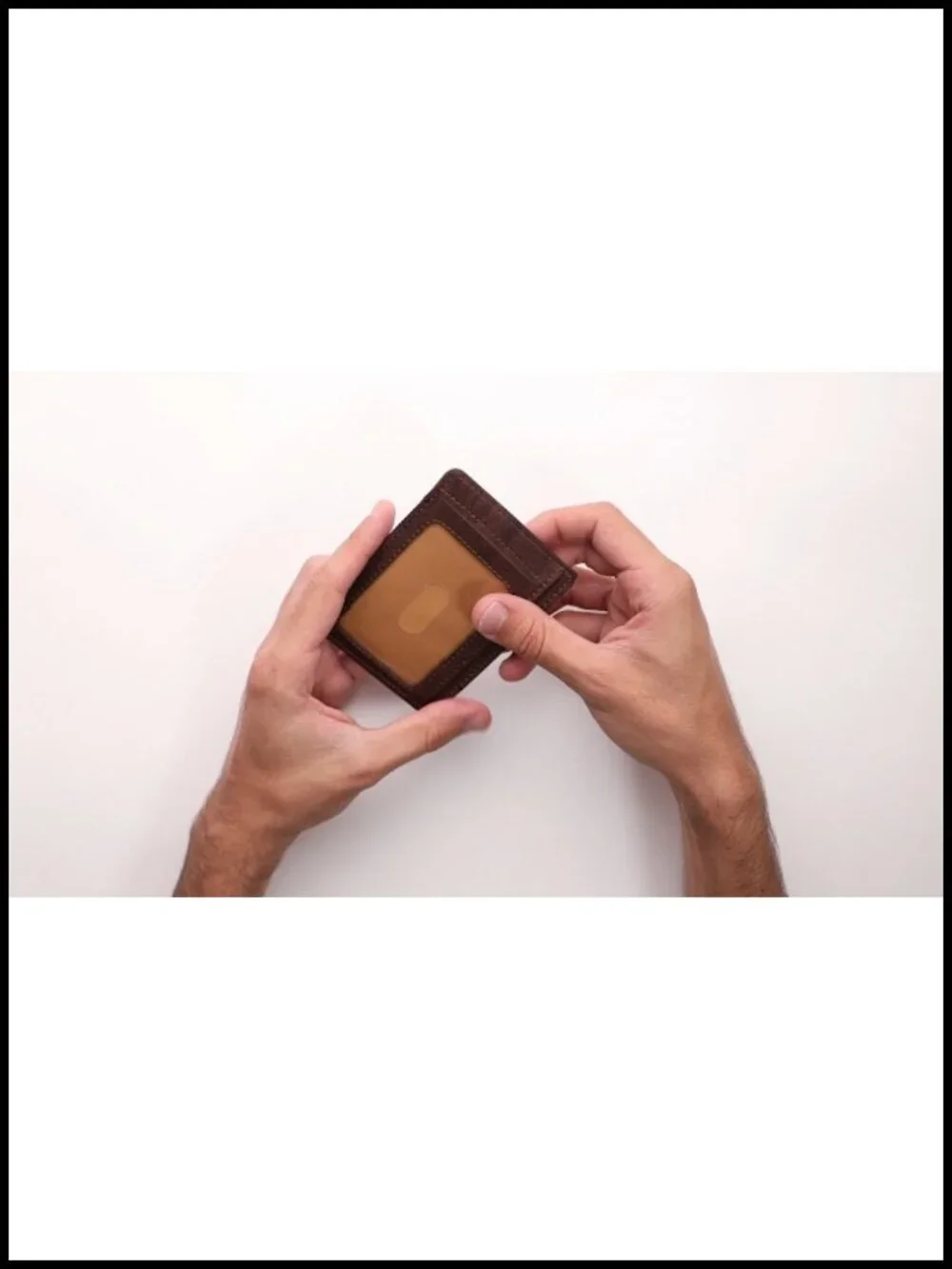 Minimalist Slim Vegan Cork Card Holder RFID Blocking